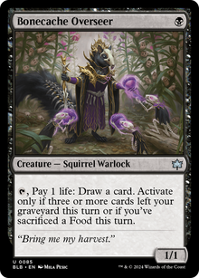 {@C} Bonecache Overseer [Bloomburrow][BLB 085]