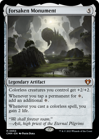 {R} Forsaken Monument [Commander Masters][CMM 950]