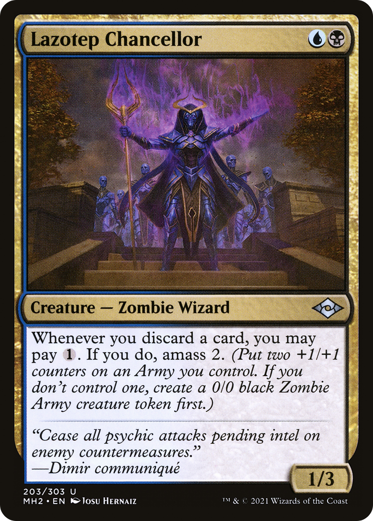 {C} Lazotep Chancellor (Foil) [Modern Horizons 2] [MH2 203]