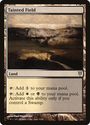 {C} Tainted Field [Duel Decks: Sorin vs. Tibalt][DDK 034]
