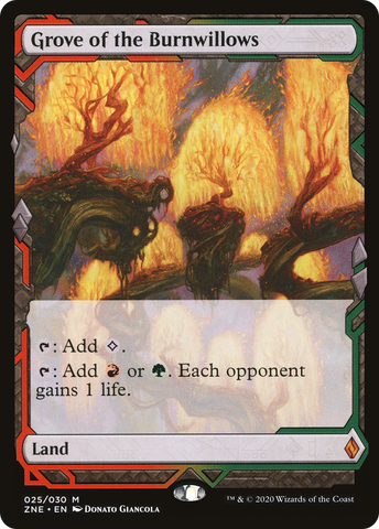 {R} Grove of the Burnwillows (Expeditions) [Zendikar Rising Expeditions][ZNE 025]