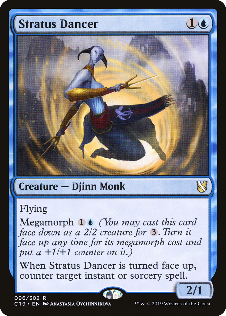 {R} Stratus Dancer [Commander 2019][C19 096]