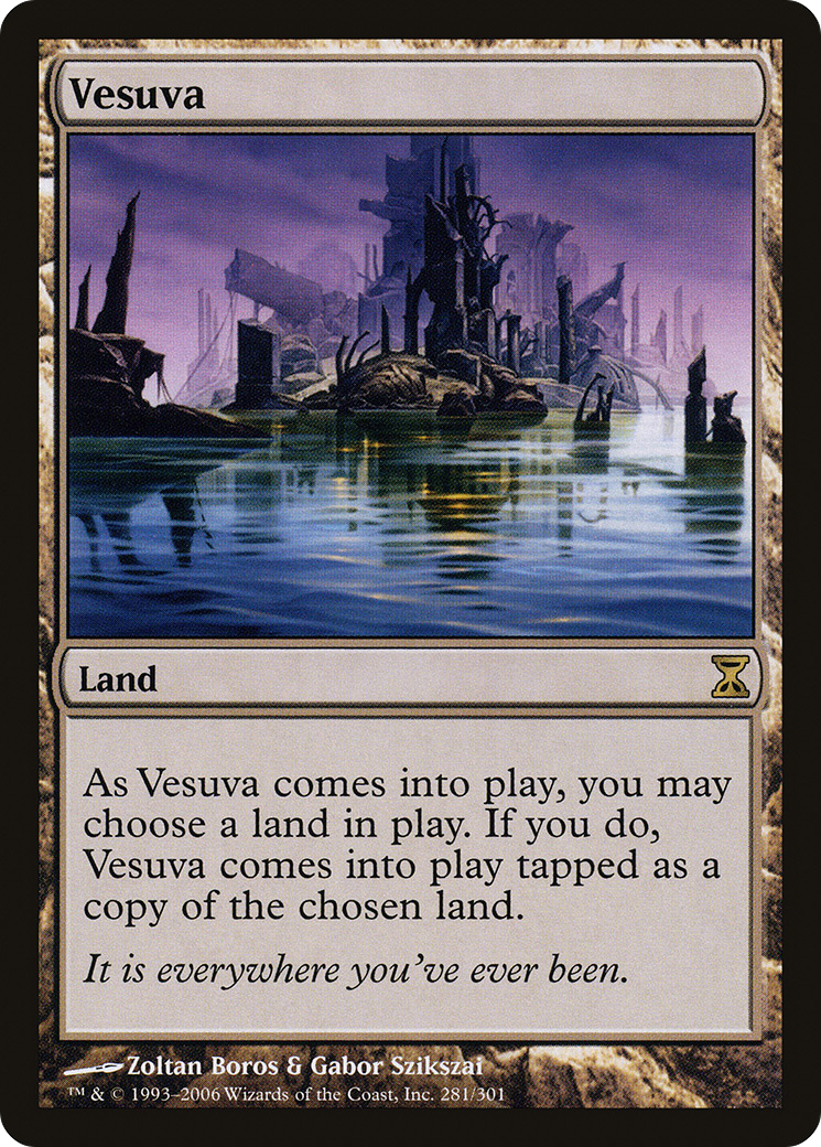 {R} Vesuva [Time Spiral][TSP 281] - Misty Mountain Games