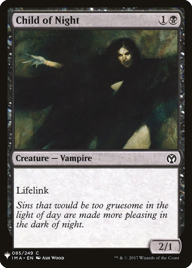{C} Child of Night [Mystery Booster][LS IMA 085]