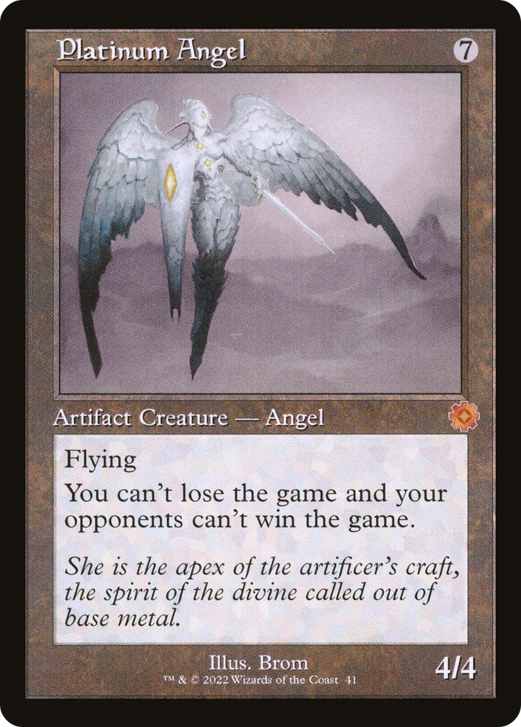 {R} Platinum Angel (Retro) [The Brothers' War Retro Artifacts][BRR 041]