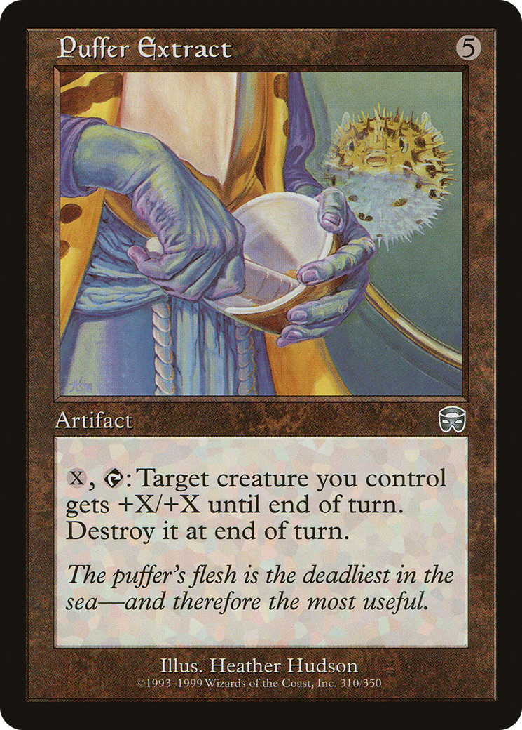 {C} Puffer Extract [Mercadian Masques][MMQ 310]