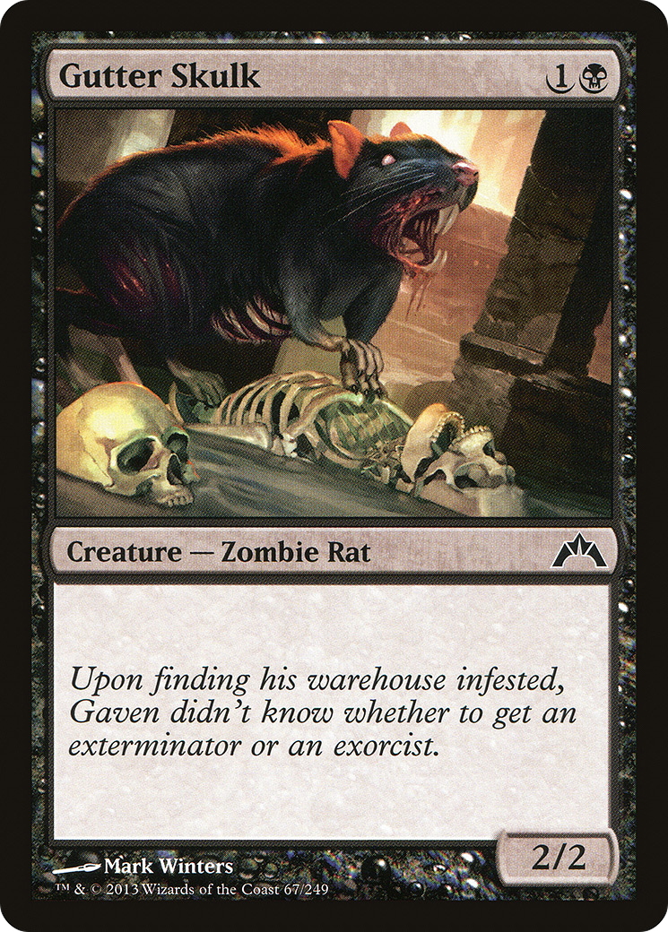 {C} Gutter Skulk [Gatecrash][GTC 067]