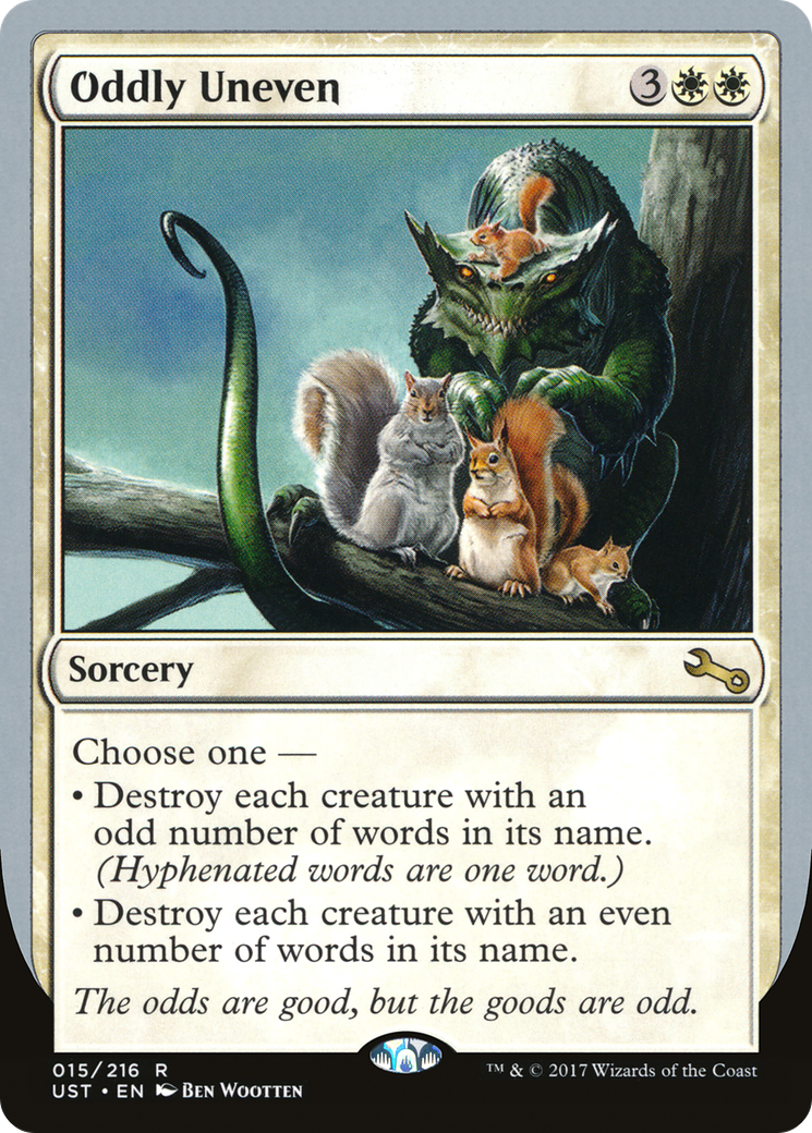 {R} Oddly Uneven [Unstable][UST 015]