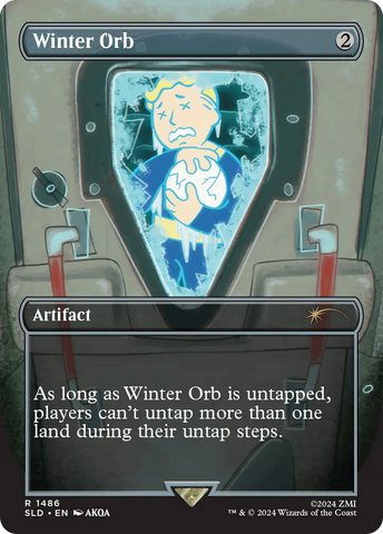 {R} Winter Orb (Rainbow Foil) [Secret Lair Drop Series][RBF SLD 1486]