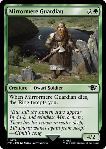 {C} Mirrormere Guardian [The Lord of the Rings: Tales of Middle-Earth][LTR 179]