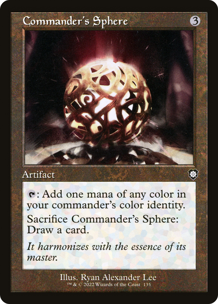 {C} Commander's Sphere (Retro) [The Brothers' War Commander][BRC 135]