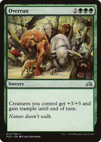 {C} Overrun [Planechase Anthology][PCA 072]