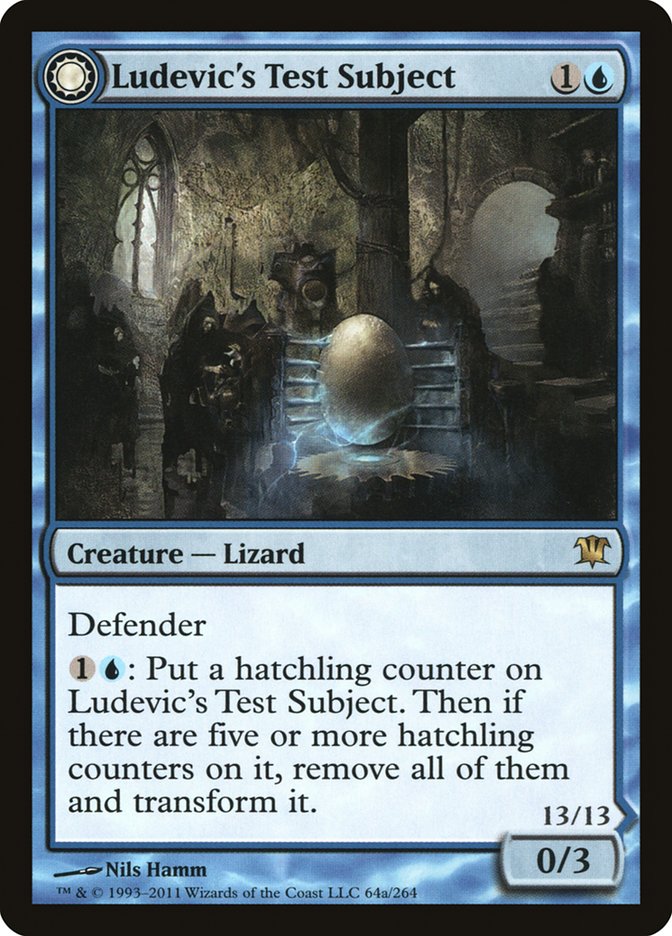 {R} Ludevic's Test Subject // Ludevic's Abomination [Innistrad][ISD 064]