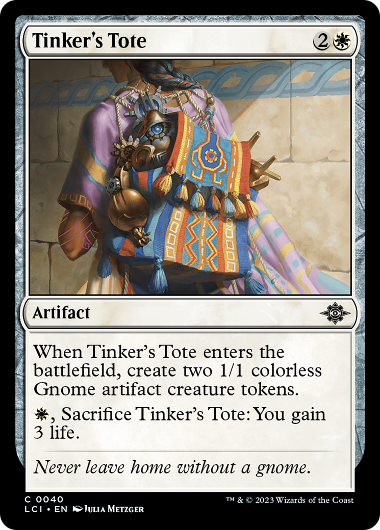 {@C} Tinker's Tote [The Lost Caverns of Ixalan][LCI 040]