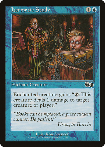 {C} Hermetic Study [Urza's Saga][USG 078]