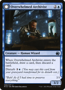 {C} Overwhelmed Archivist // Archive Haunt [Innistrad: Midnight Hunt][MID 068]