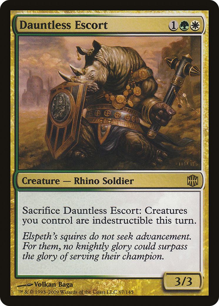 {R} Dauntless Escort [Alara Reborn][ARB 067] - Misty Mountain Games