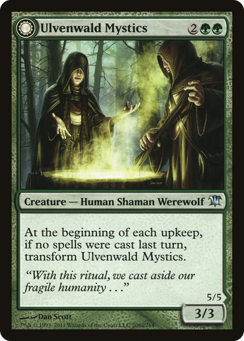 {C} Ulvenwald Mystics // Ulvenwald Primordials [Innistrad][ISD 208]