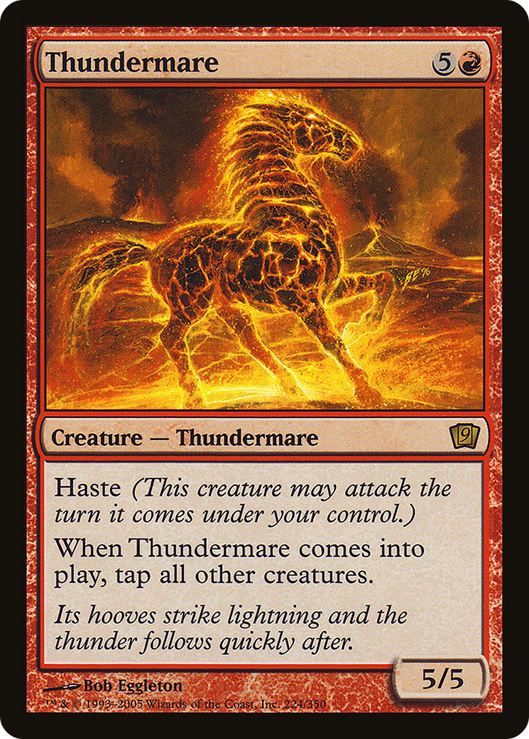 {R} Thundermare [Ninth Edition][9ED 224]