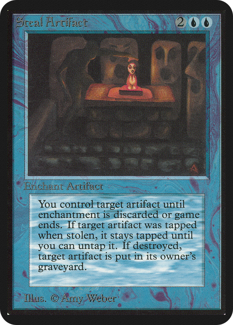 {C} Steal Artifact [Alpha Edition][LEA 081]