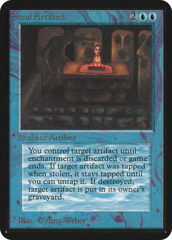 {C} Steal Artifact [Alpha Edition][LEA 081]
