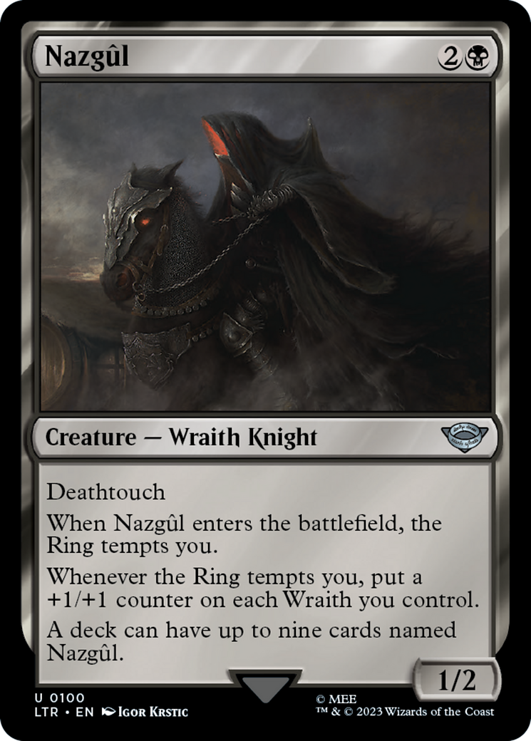 {C} Nazgul (100) [The Lord of the Rings: Tales of Middle-Earth][LTR 100]