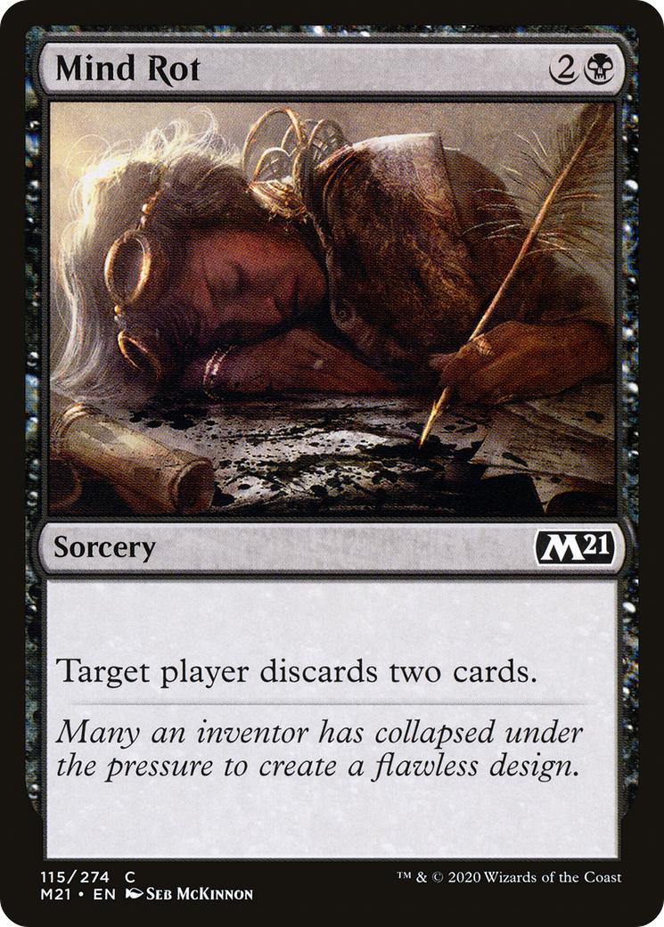 {C} Mind Rot [Core Set 2021][M21 115]