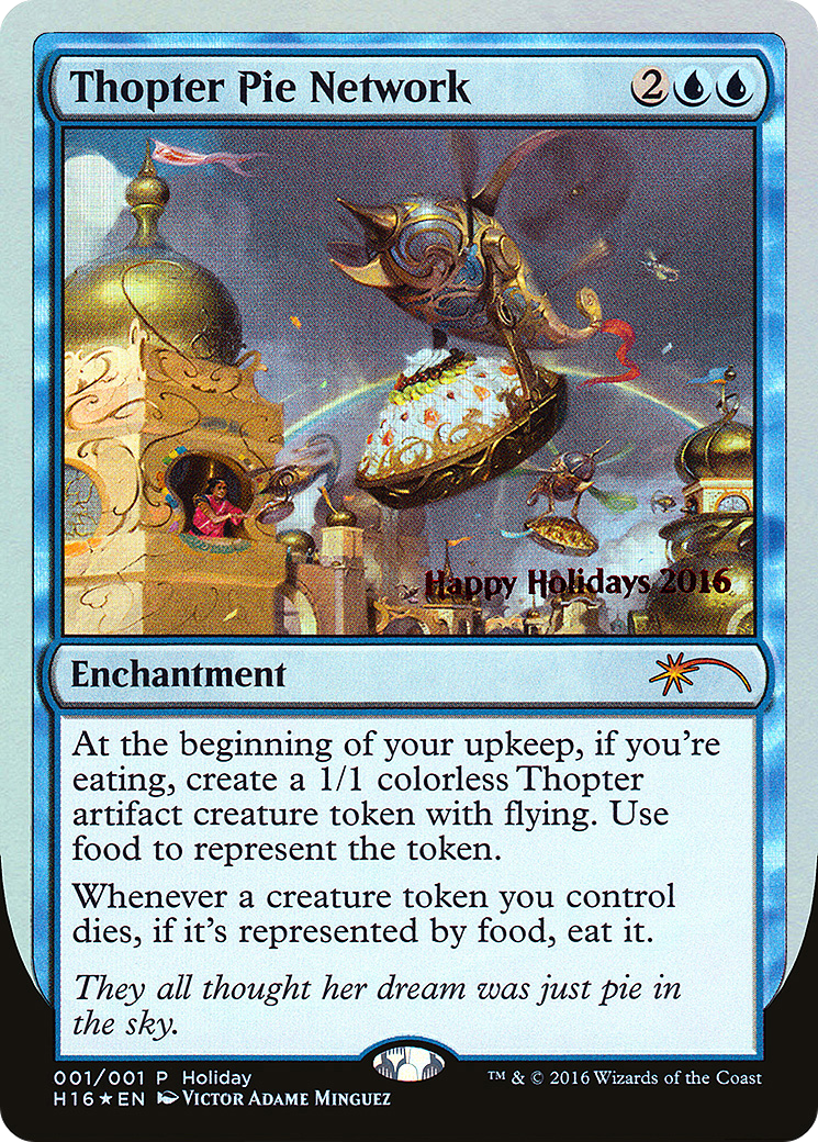 {R} Thopter Pie Network [Happy Holidays][PA HHO 016]