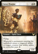 {R} Strict Proctor (Extended Art) [Strixhaven: School of Mages][STX 294]