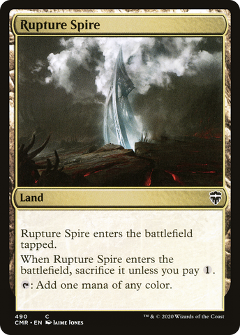 {C} Rupture Spire (490) [Commander Legends][CMR 490]
