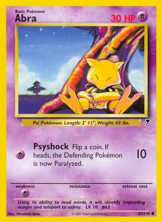 [PKM] Abra (67/110) [Legendary Collection]