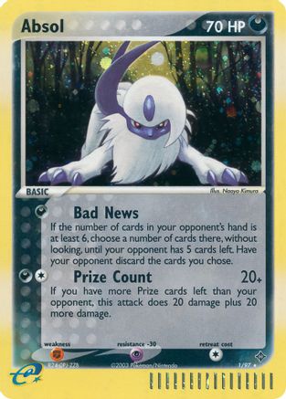 [PKM-R] Absol (1/97) [EX: Dragon]