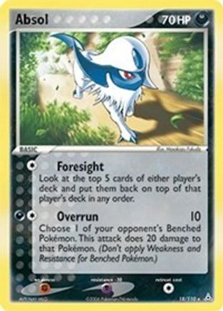 [PKM] Absol (18/110) [EX: Holon Phantoms]