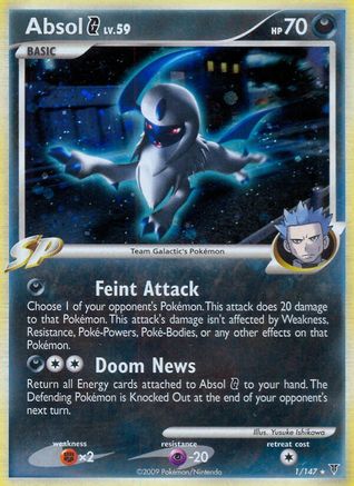 [PKM] Absol G (1/147) [Platinum: Supreme Victors]