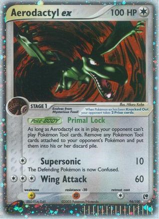 [PKM] Aerodactyl ex (94/100) [EX: Sandstorm]