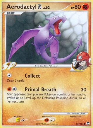 [PKM] Aerodactyl GL (55/111) [Platinum: Rising Rivals]