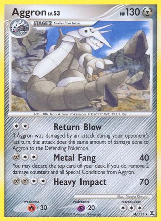 [PKM-R] Aggron (14/111) [Platinum: Rising Rivals]