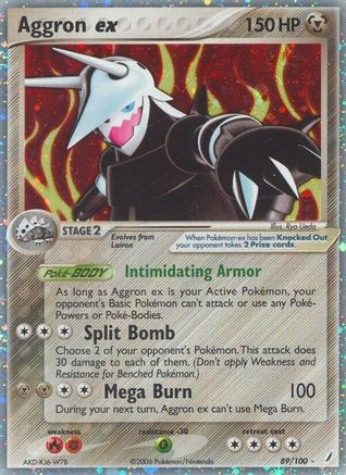 [PKM-R] Aggron ex (89/100) [EX: Crystal Guardians]