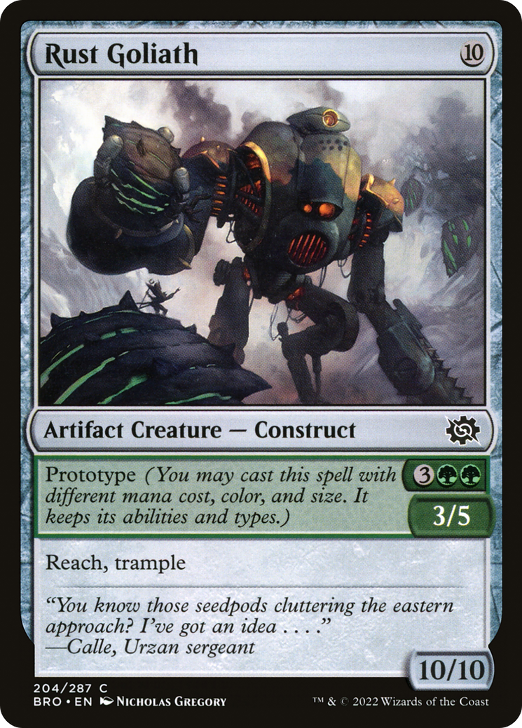 {C} Rust Goliath [The Brothers' War][BRO 204]