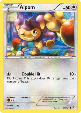 [PKM-C] Aipom (99/124) [Black & White: Dragons Exalted]