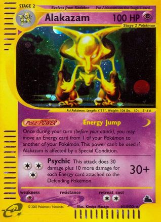 [PKM] Alakazam (H1/H32) [Skyridge]