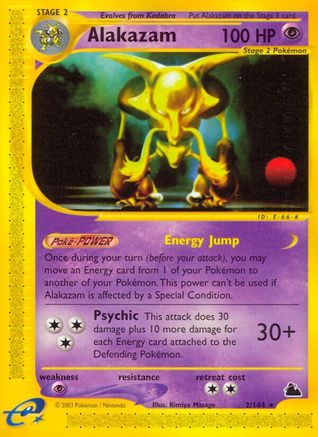 [PKM] Alakazam (2/144) [Skyridge]