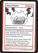 {C} Zone of Flame [Mystery Booster 2 Playtest Cards][MB2 PLAYTEST]