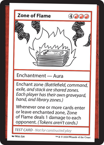 {C} Zone of Flame [Mystery Booster 2 Playtest Cards][MB2 PLAYTEST]