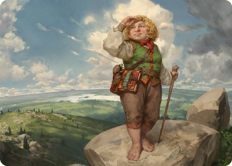 {A} Elanor Gardner Art Card [The Lord of the Rings: Tales of Middle-earth Art Series][ALTR 032]