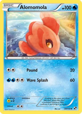 [PKM] Alomomola (38/114) [Black & White: Base Set]