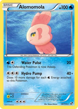 [PKM] Alomomola (39/114) [Black & White: Base Set]