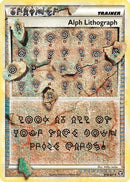 [TR] Alph Lithograph (103/102) [HeartGold & SoulSilver: Triumphant]