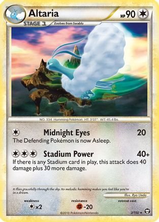 [PKM] Altaria (2/102) [HeartGold & SoulSilver: Triumphant]