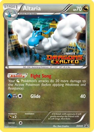 [PKM] Altaria (BW48) [Black & White: Black Star Promos]